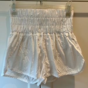 Free People Movement Way Home Movement Shorts (white)